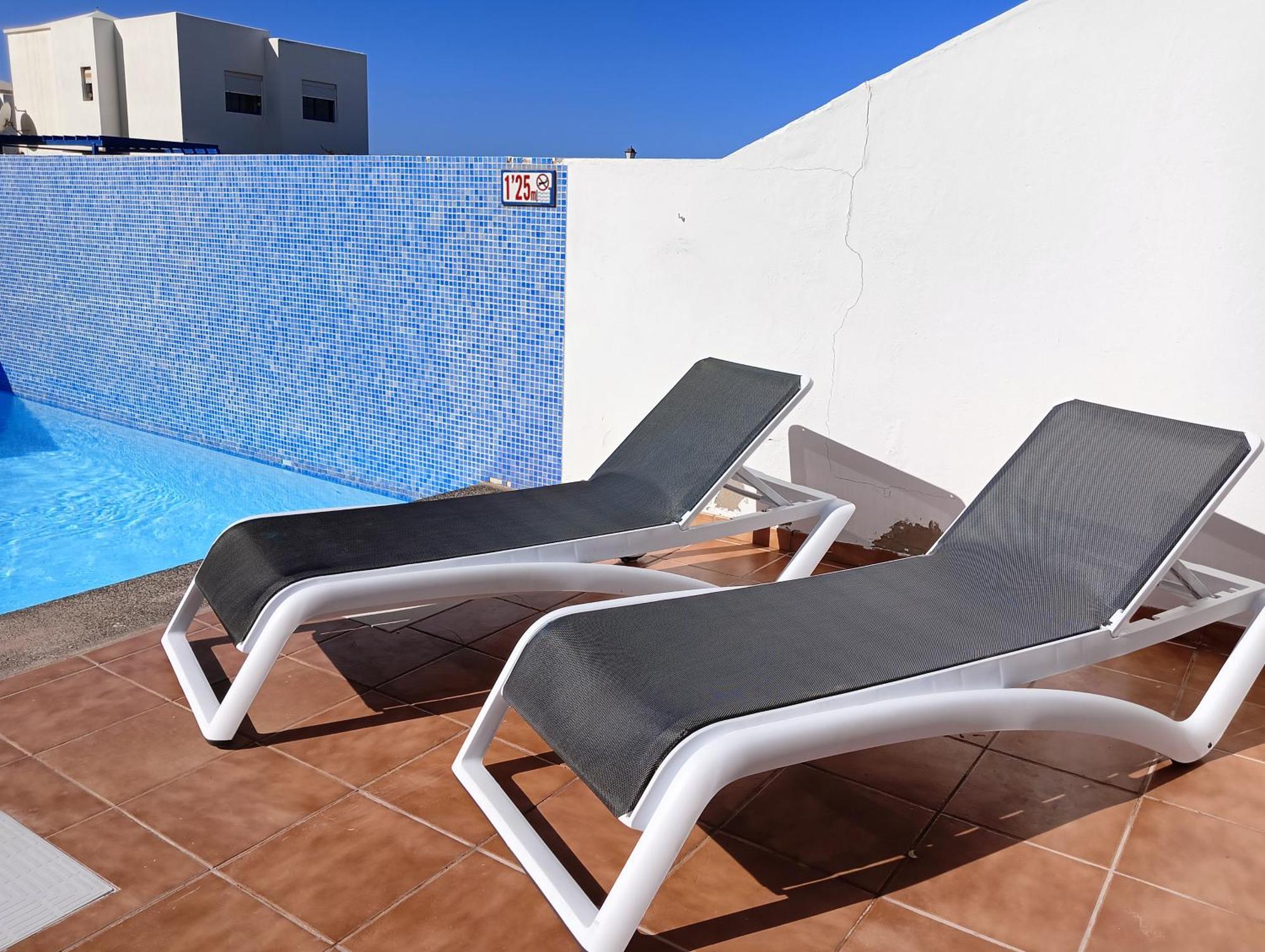 פלאיה בלנקה Villa Optimist Rubicon Piscina Climatizable, Frente Al Mar מראה חיצוני תמונה