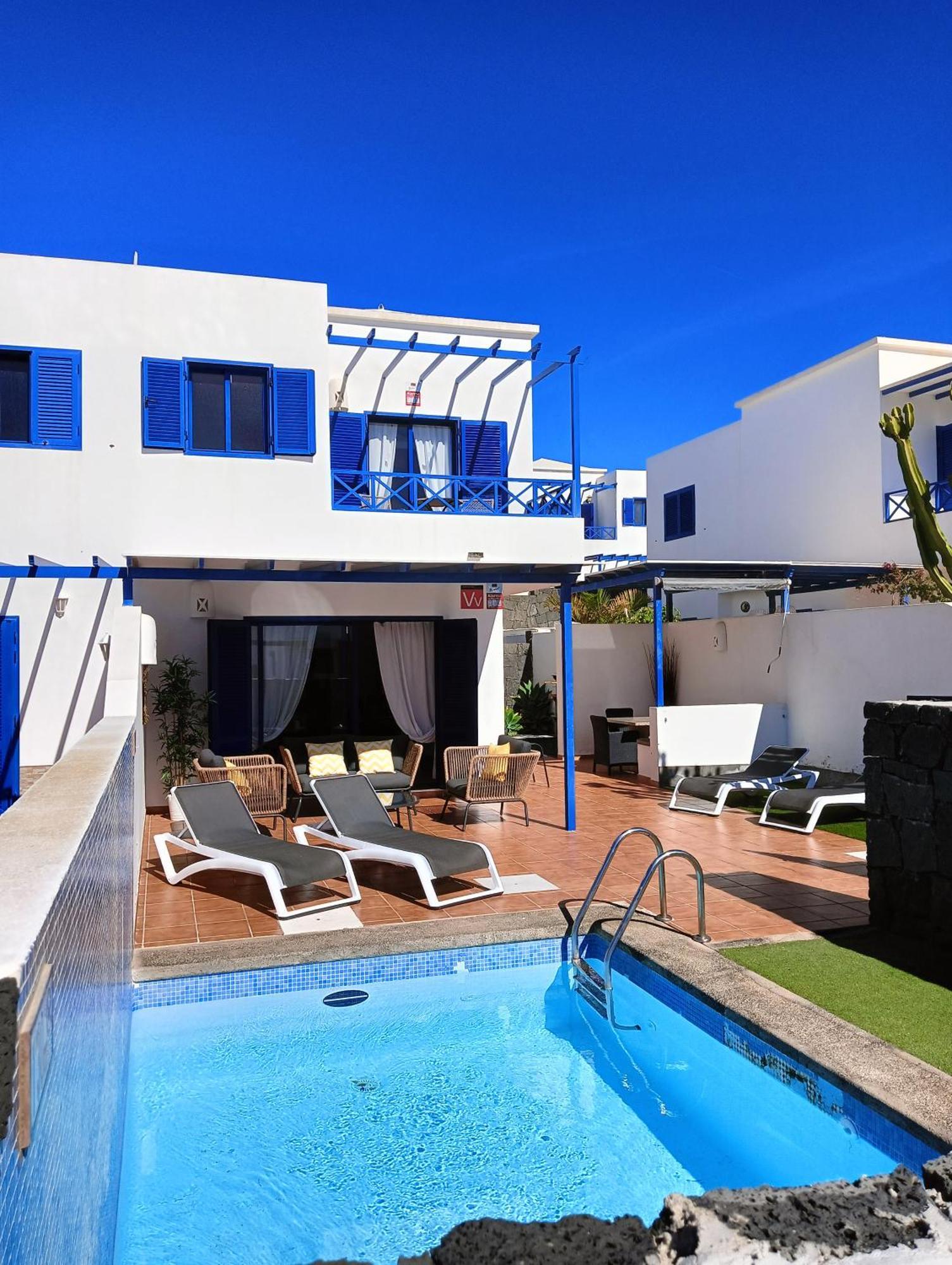 פלאיה בלנקה Villa Optimist Rubicon Piscina Climatizable, Frente Al Mar מראה חיצוני תמונה