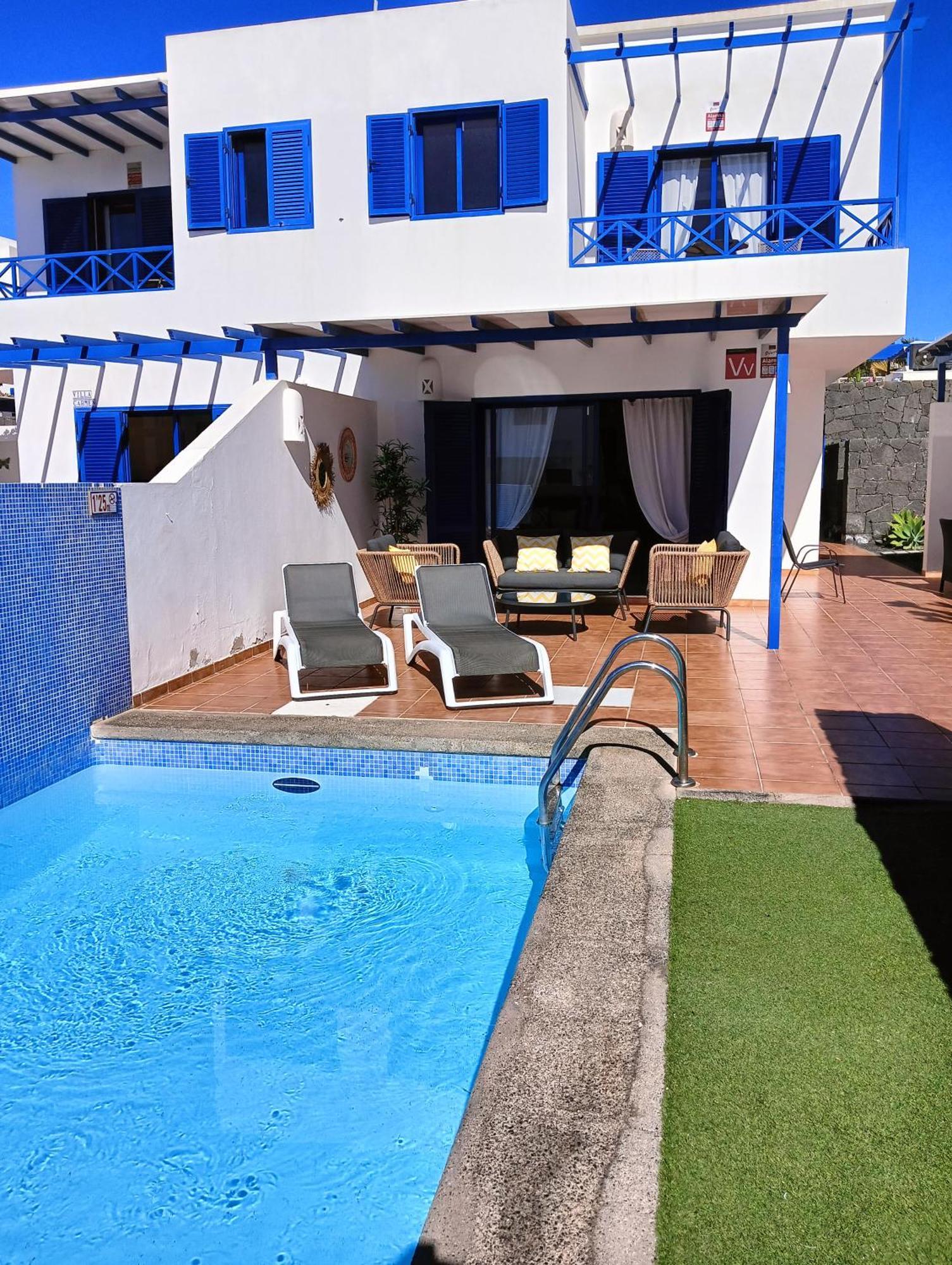 פלאיה בלנקה Villa Optimist Rubicon Piscina Climatizable, Frente Al Mar מראה חיצוני תמונה