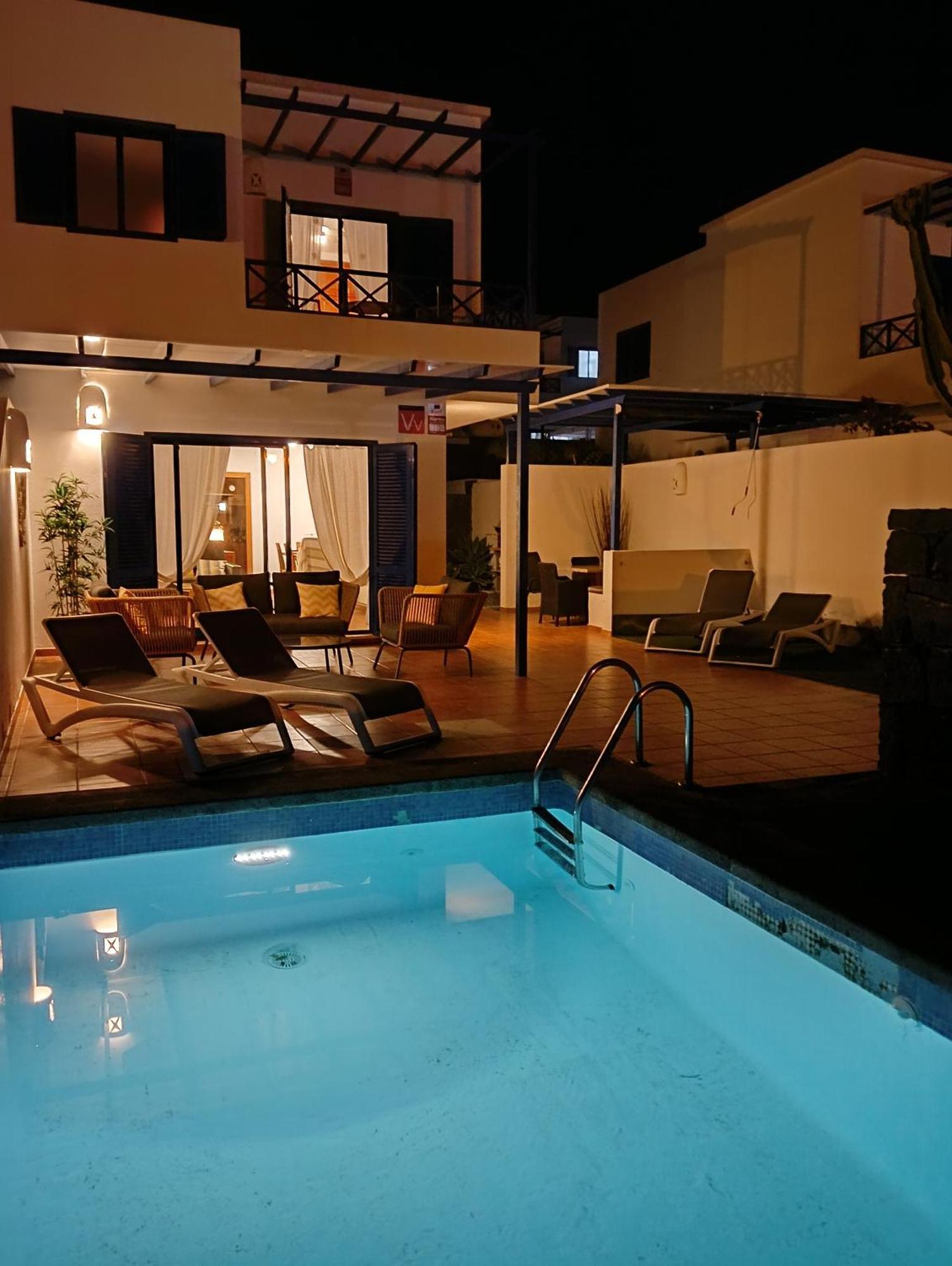 פלאיה בלנקה Villa Optimist Rubicon Piscina Climatizable, Frente Al Mar מראה חיצוני תמונה
