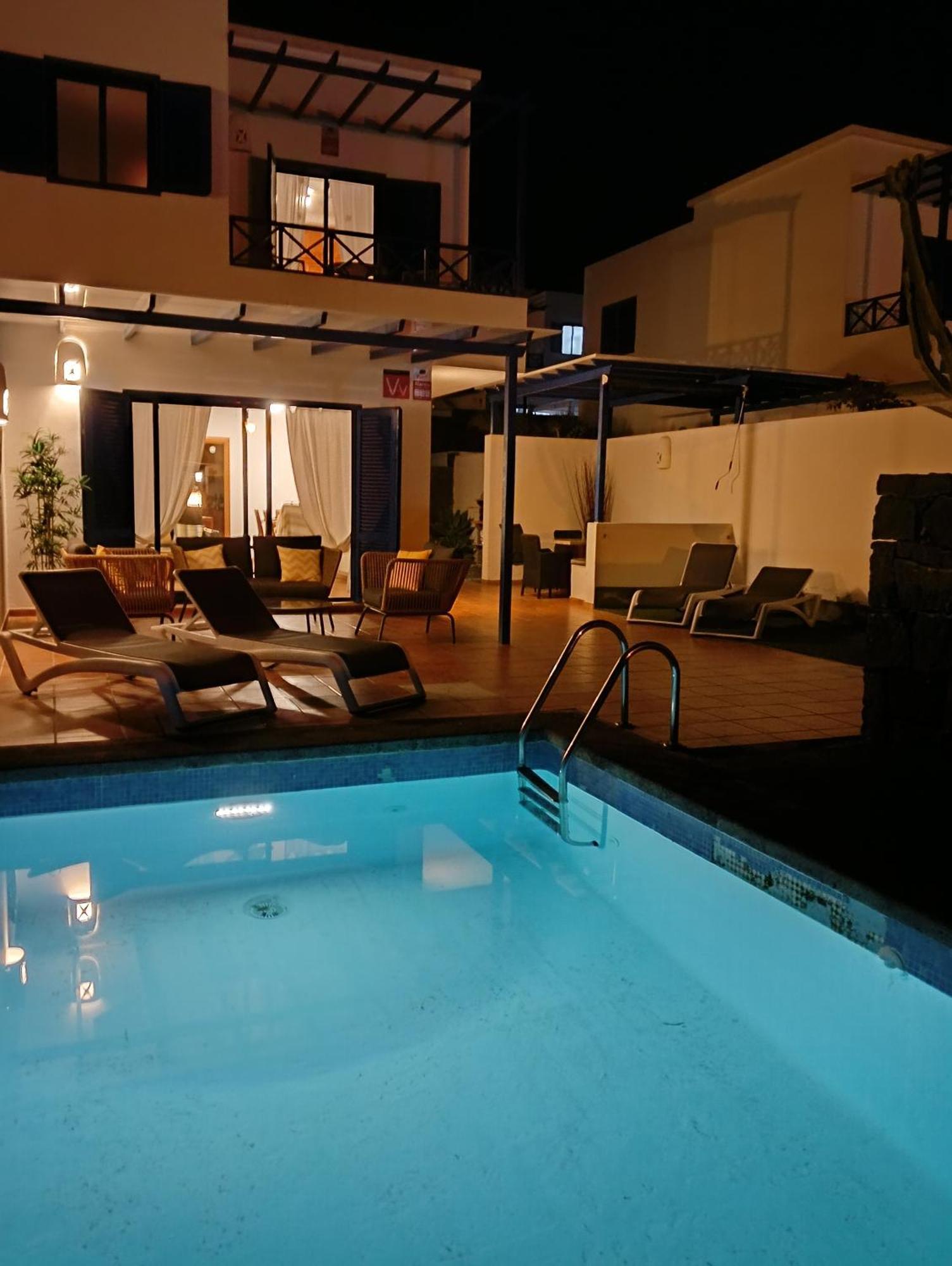 פלאיה בלנקה Villa Optimist Rubicon Piscina Climatizable, Frente Al Mar מראה חיצוני תמונה