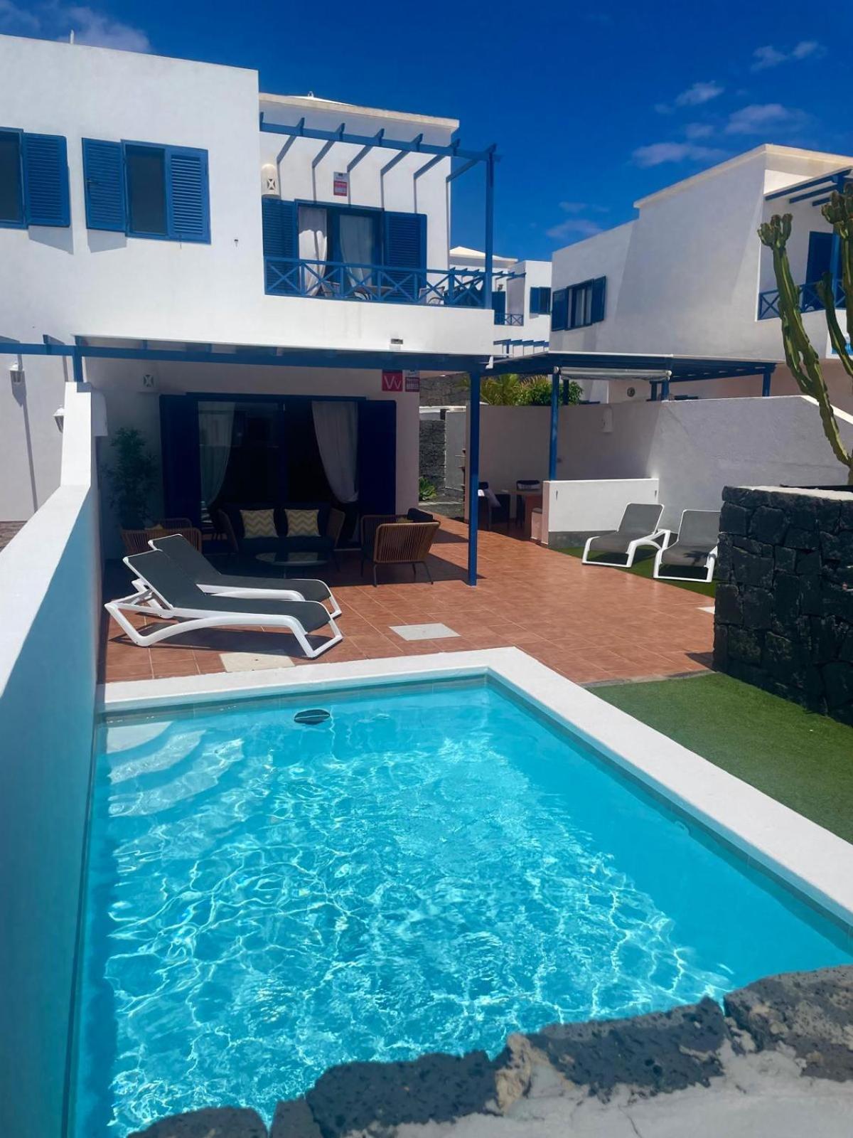 פלאיה בלנקה Villa Optimist Rubicon Piscina Climatizable, Frente Al Mar מראה חיצוני תמונה