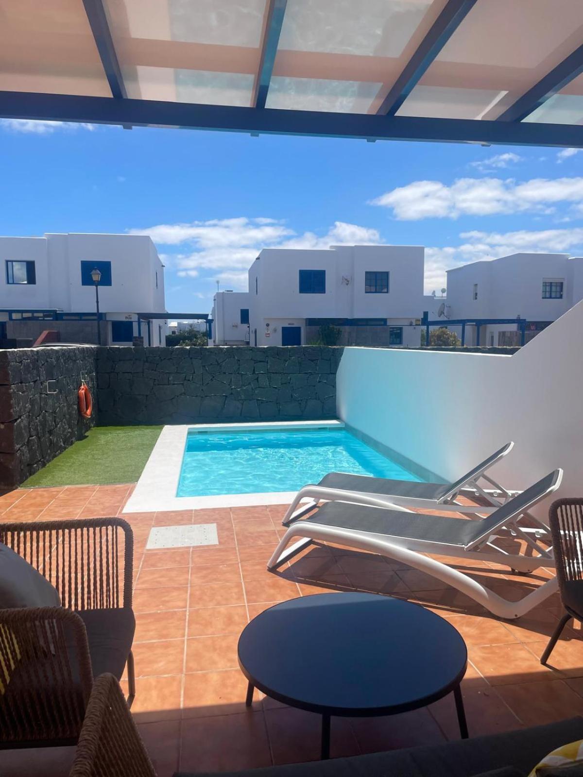פלאיה בלנקה Villa Optimist Rubicon Piscina Climatizable, Frente Al Mar מראה חיצוני תמונה