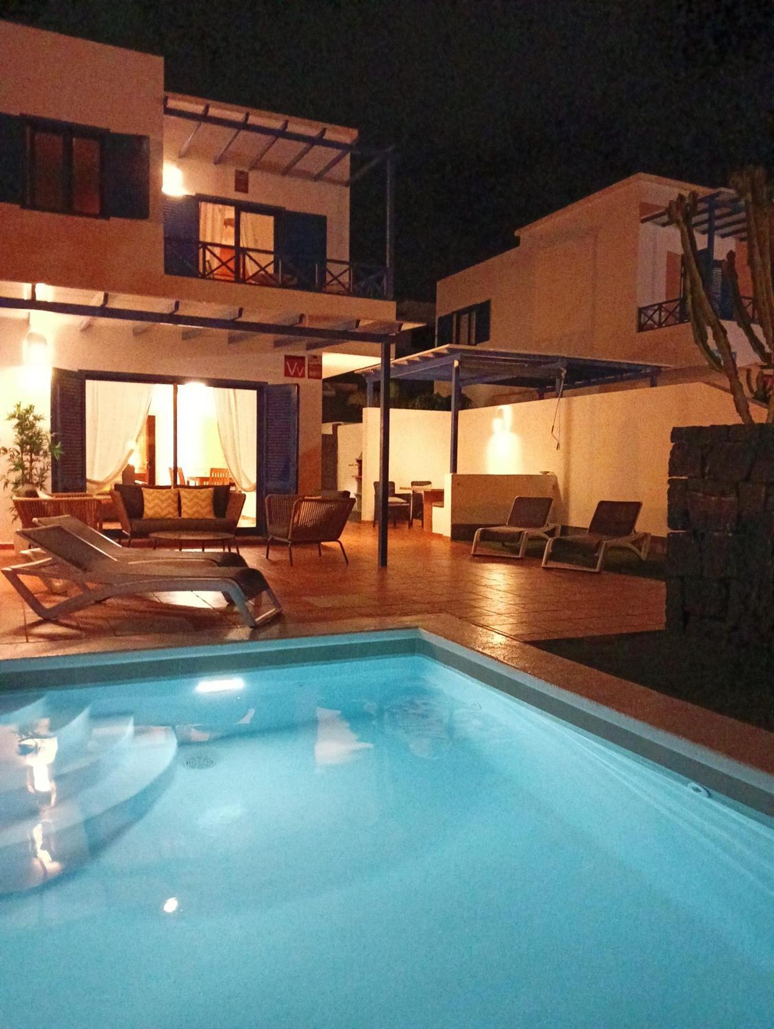 פלאיה בלנקה Villa Optimist Rubicon Piscina Climatizable, Frente Al Mar מראה חיצוני תמונה